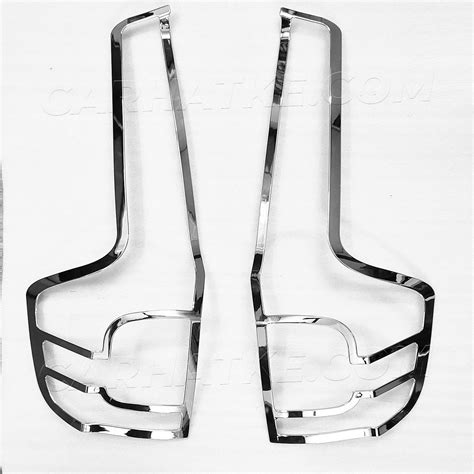 Galio Mahindra Scorpio N 2022 Onward Tail Lamp Chrome Garnish - Set Of 2