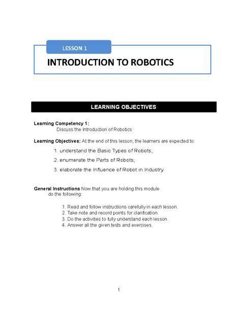 Robotics Training Lesson 19 的图像结果