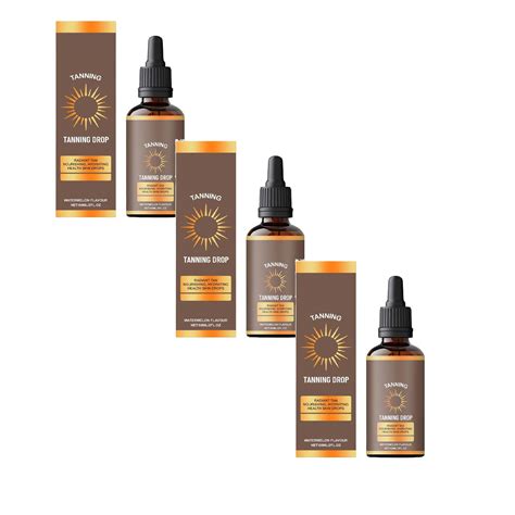 Sunless Tanning Drops to Drink -DrinkableTanner Drops for Face & Body ...