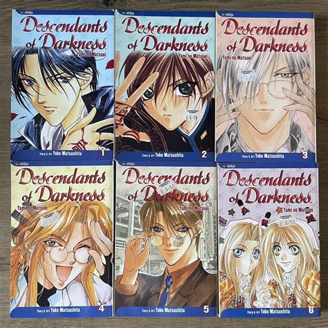 Descendants of Darkness Manga Vol 1-6 Great... - Depop