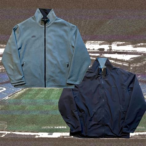 UMBRO fleece × nylon reversible jacket | 熱田屋 online店