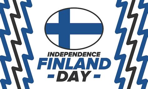 Finland independence day finnish national happy holiday finland flag ...