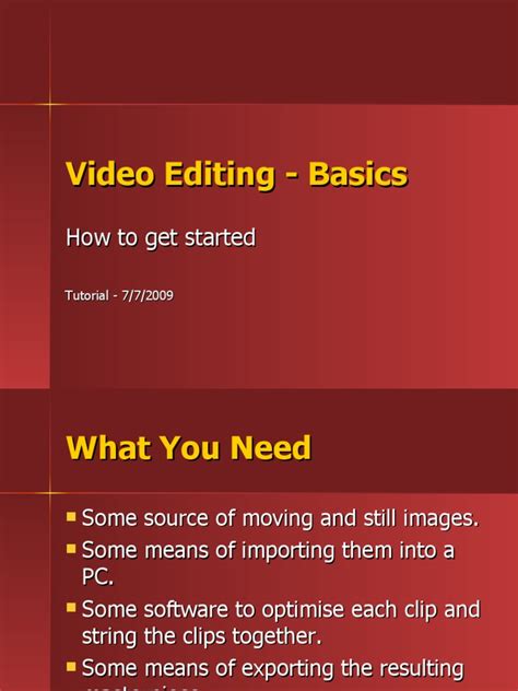 Image result for Video Editing Tips and Tricks PDF