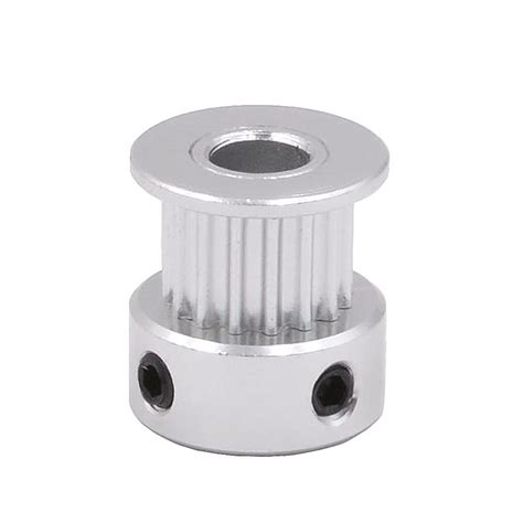AS Retails 1Pc GT2 Timing Pulley Aluminum Width 6mm with 2Pc M4 Screws ...