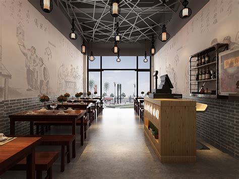 现代黑白灰客餐厅 - 效果图交流区-建E室内设计网