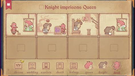 Storyteller Updated Knight Imprisons Queen - YouTube