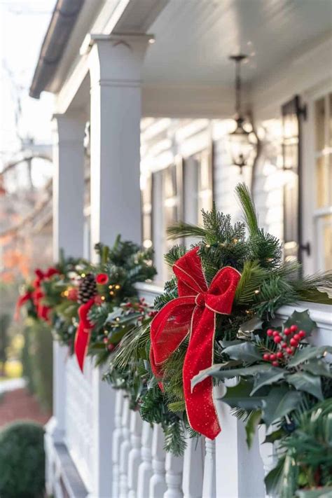 40 Christmas Front Porch Decor Ideas for a Festive Welcome