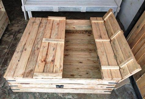 Image result for Sand Box Using Pallets