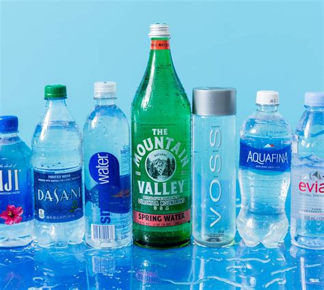 The Most Popular Bottled Waters, Ranked | Branded water bottle, Water ...