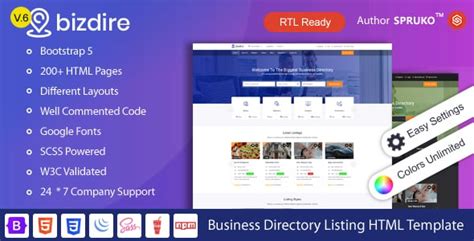 Business Directory Layout Design 的图像结果