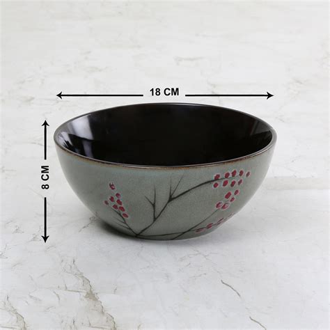 Buy Cadenza Stoneware Printed Serving Bowl from Home Centre at just INR ...