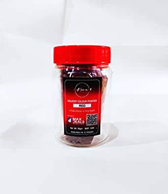 MAX DEALS Mina-1 Solvent Colour Powder 50 gm Red : Amazon.in: Home ...