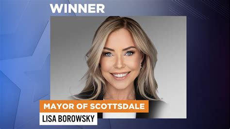 Lisa Borowsky projected to win Scottsdale mayor race; David Ortega concedes