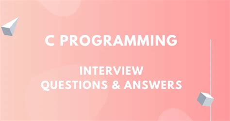 Image result for C Programming Questions and Answers