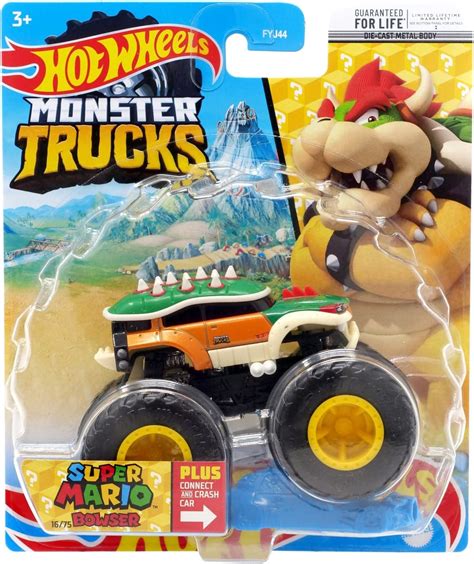 Hot Wheels Monster Trucks Super Mario Bowser - | Ubuy India