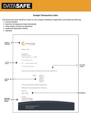 Sample Letter For Disposal Of Items - Fill Online, Printable, Fillable ...