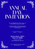 Free Customizable Annual Day Invitation Cards templates - Canva