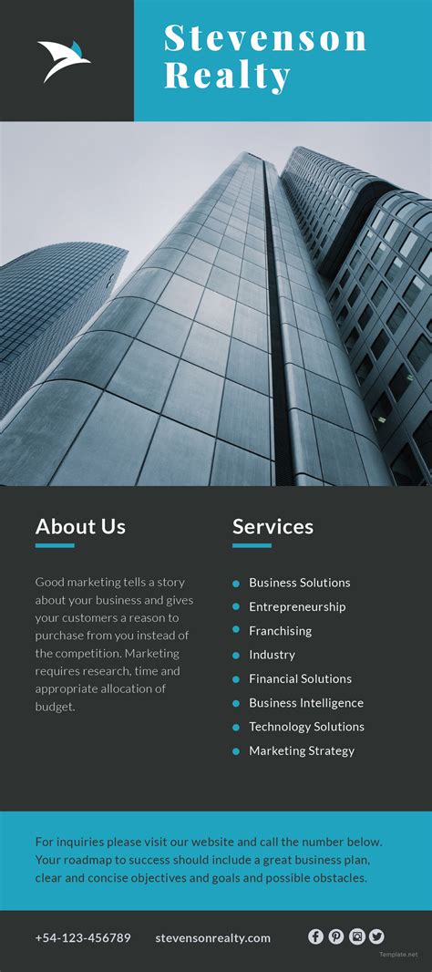 Free Business Rack Card Template in Template in Adobe Photoshop ...