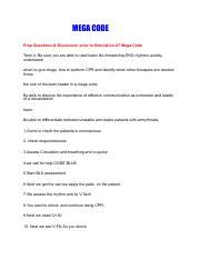 Mega Code Simulation 的图像结果