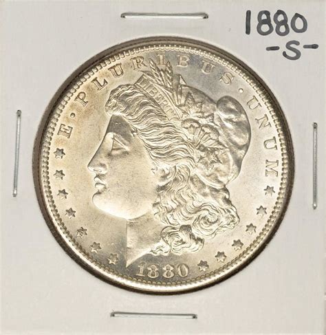 1880-S $1 Morgan Silver Dollar Coin