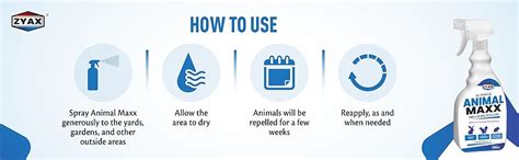 ZYAX Animal Maxx, Repellent Spray keeps away Small Mammals like Rats ...