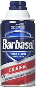 Barbasol Beard Buster Shaving Cream Original 10 oz (Pack of 6) : Amazon ...