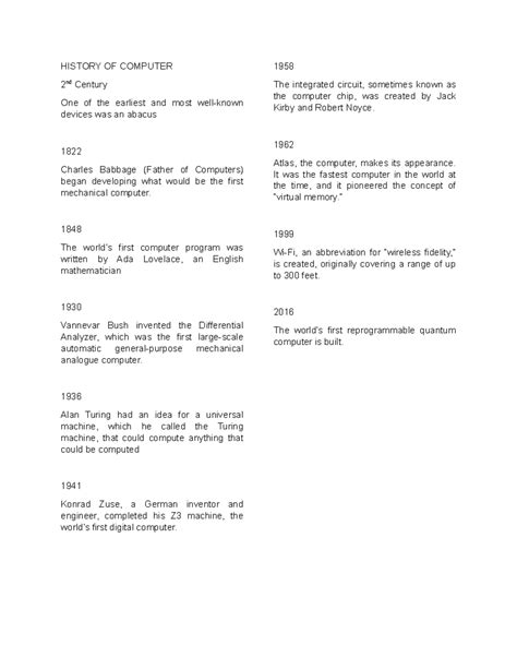 Image result for Computer Science History