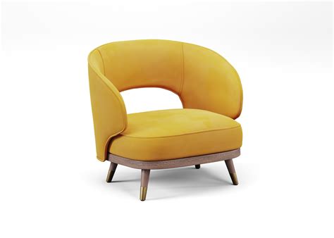 Luxury Modern Nelson Easy Chair Open Back Online | Sunday Design ...