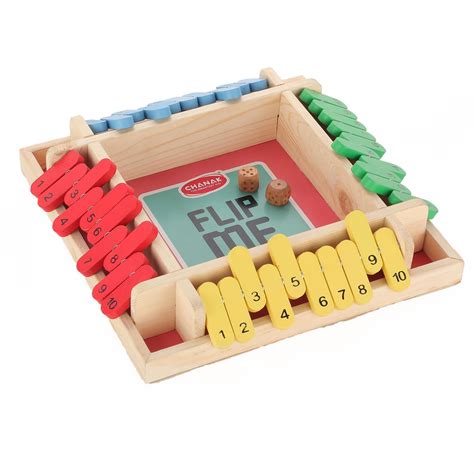 Buy Aditi Toys Shut The Box Dice Game, Classic Flip Me Multiplayer Game ...