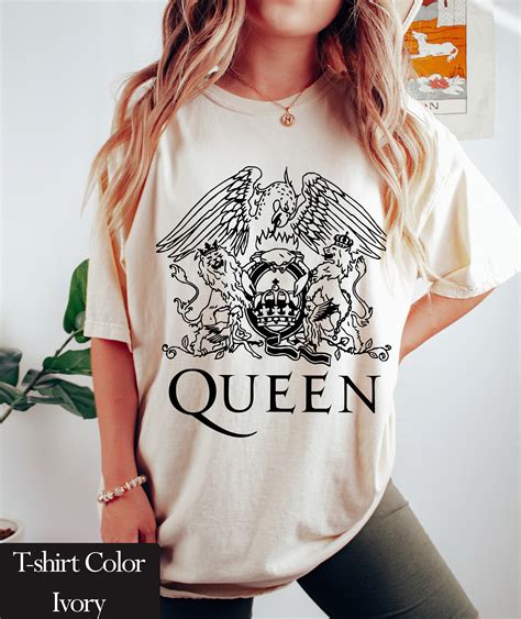 Freddie Mercury Shirt Queen Band T-shirt Rock Band 80S Nostalgia ...