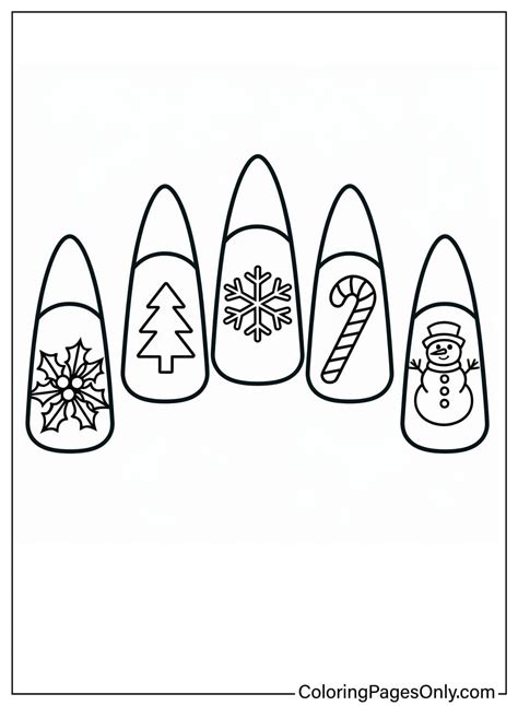 30+ Nails Coloring Pages - Free Printable PDF & Online Coloring ...