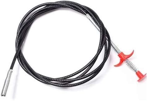 Plastic Drain Pipe Cleaning Spring Stick, Hair Catching Drain Pipe ...