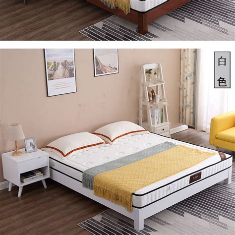 无床头床1.8米现代双人床1.5矮床实木简约榻榻米日式落地民宿床架-阿里巴巴