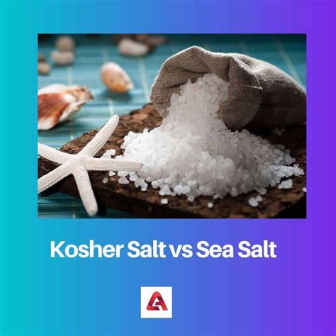 Kosher Salt Vs Sea Salt For Bread at Mary Loomis blog