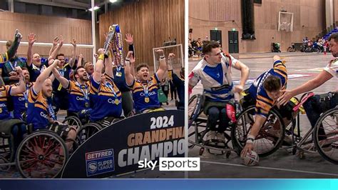 Leeds Rhinos 52-32 Halifax Panthers | Wheelchair Super League Grand ...