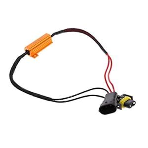 PRAV® 1 Pair H8 / H11 LED Light 50W 6Ohm Load Resistor Canceller ...