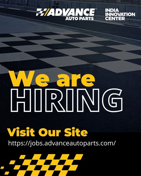 Advance Auto Parts Hiring
