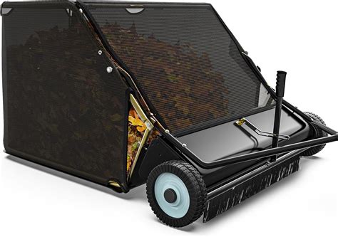 Amazon.com : YINTATECH Tow-Behind Lawn Sweeper,42" Pull Behind Heavy ...