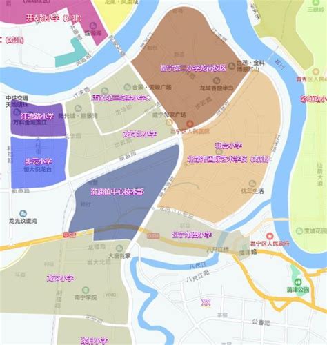 最新最全｜南宁市学区划分 学区分布图 南宁中小学学区择校_西乡塘