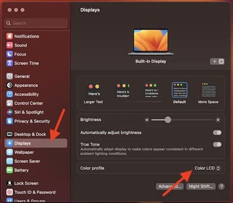 Image result for Restore Color Profile on Mac