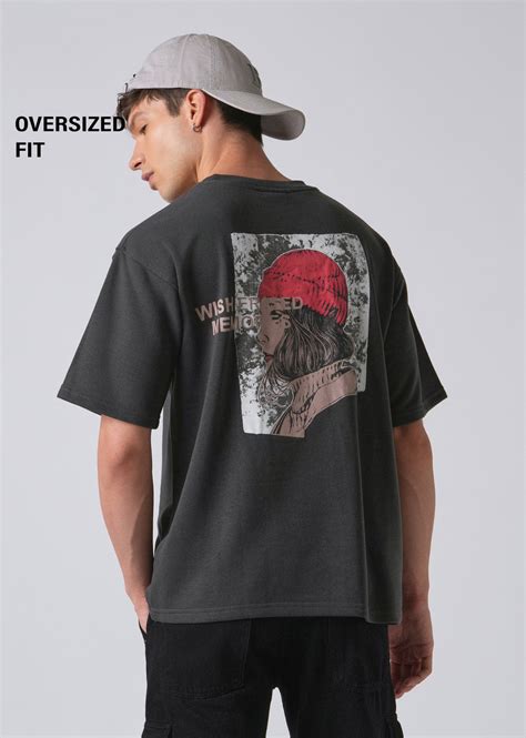 Thundercloud Grey Oversized T-shirt