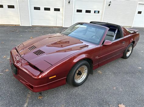Flame Red 1989 Pontiac Firebird Trans Am GTA With 28k Miles | en.wheelz.me