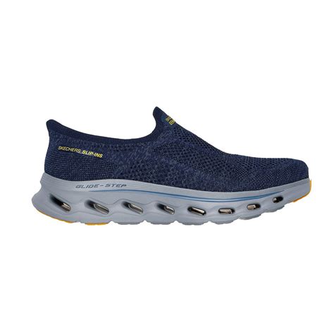Skechers Men Blue-Navy Go Walk Glide-Step 2.0 - Cale – MetroActiv
