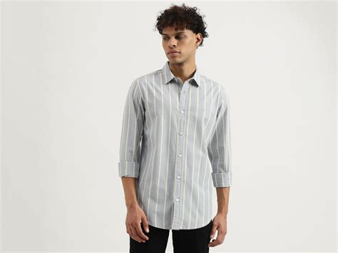 Regular Spread Collar Striped Shirt – United Colors of Benetton Store