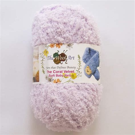 Buy Online Coral Velvet Soft Baby Yarn | Baby knitting yarn| Soft yarn ...