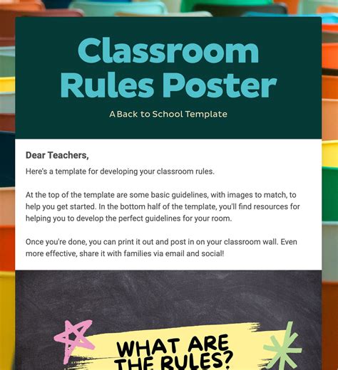 Classroom Management Rules 的图像结果