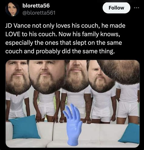 25 of the Best Couch Memes Featuring JD Vance's Ex-Girlfriends | eBaum ...