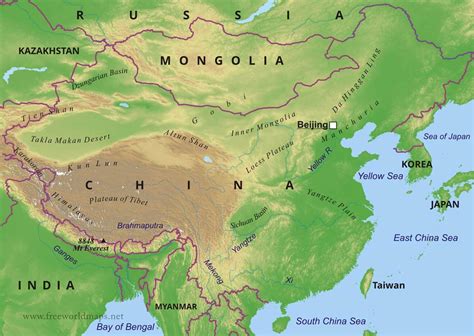 Map of China 的图像结果
