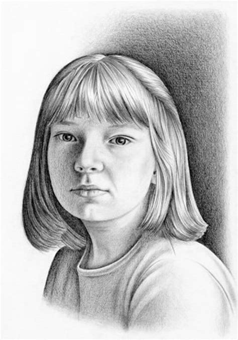 Drawing a Pencil Portrait - Learn how to draw
