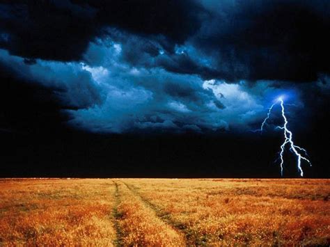 storm, Weather, Rain, Sky, Clouds, Nature, Landscape, Lightning ...